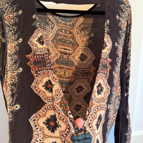 Free People Smooth Talker Tunic, Color: Black, sz Medium - Picture 8 of 10